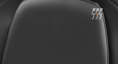 HOME Fauteuil Gaming, Chaise de Bureau Ergonomique avec Repose-Pieds, Chaise Gamer avec Appui-tête, PU, Hauteur Réglable, Noir