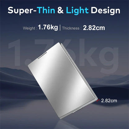 Dual Screen Display Extended Portable Monitor FHD Notebook Sub Screen Triple Screen Extender Compatible with All PC Rospider