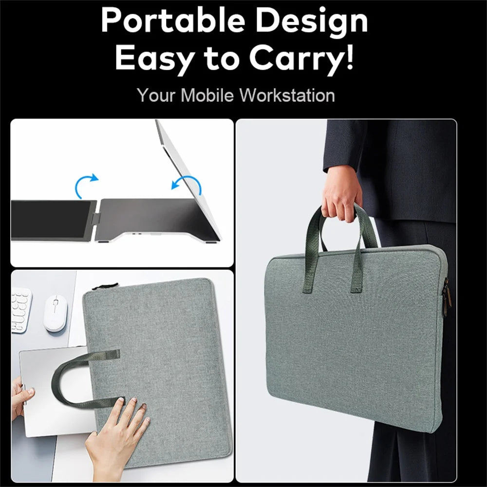 Dual Screen Display Extended Portable Monitor FHD Notebook Sub Screen Triple Screen Extender Compatible with All PC Rospider