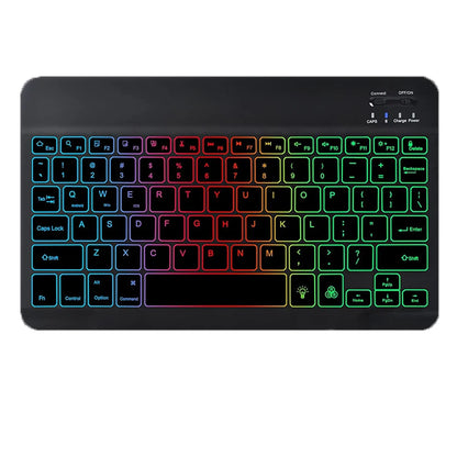 Clavier AZERTY Tablet 10'' Backlit Keyboard for iPad Keyboard AZERTY Keyboard Wireless for Android Xiaomi Huawei Samsung Teclado