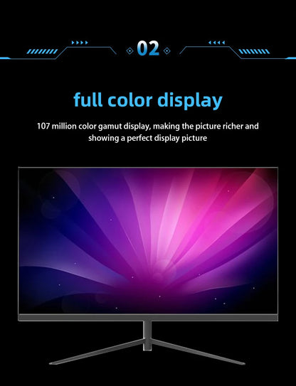 Pc 24 27 32 Inch Lcd Monitor 144hz 165 HZ 2K 4K Computer Display Gaming Led Curved Screen Monitor