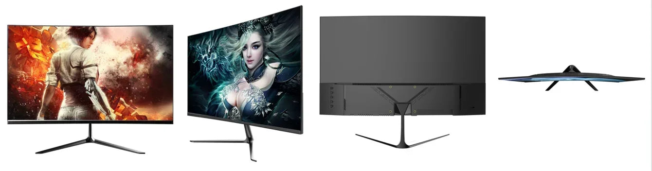 Pc 24 27 32 Inch Lcd Monitor 144hz 165 HZ 2K 4K Computer Display Gaming Led Curved Screen Monitor
