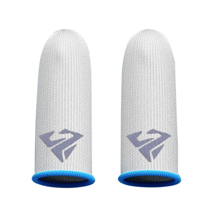 2Pcs Breathable Gaming Finger Sleeves Game Gloves Anti-Sweat Thumb Finger Cots Fingertip Cover for Mobile Games